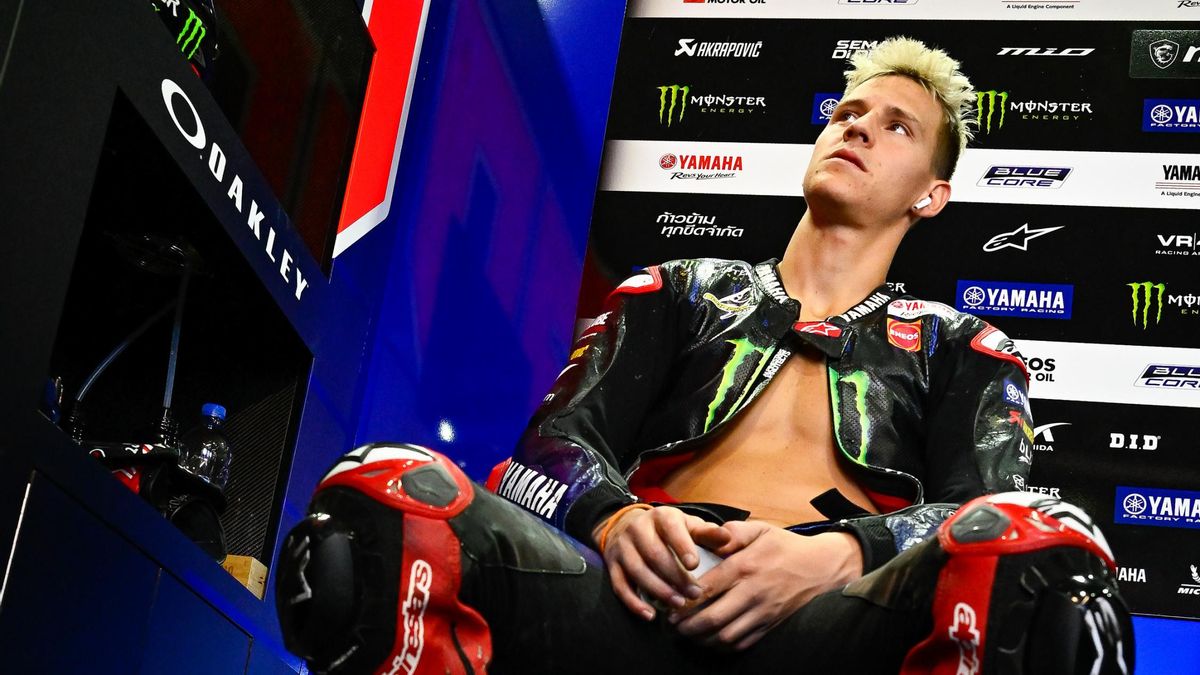 在意大利MotoGP的第一天，Fabio Quartararo的说服力更小：这更多的是关于感觉，而不是速度