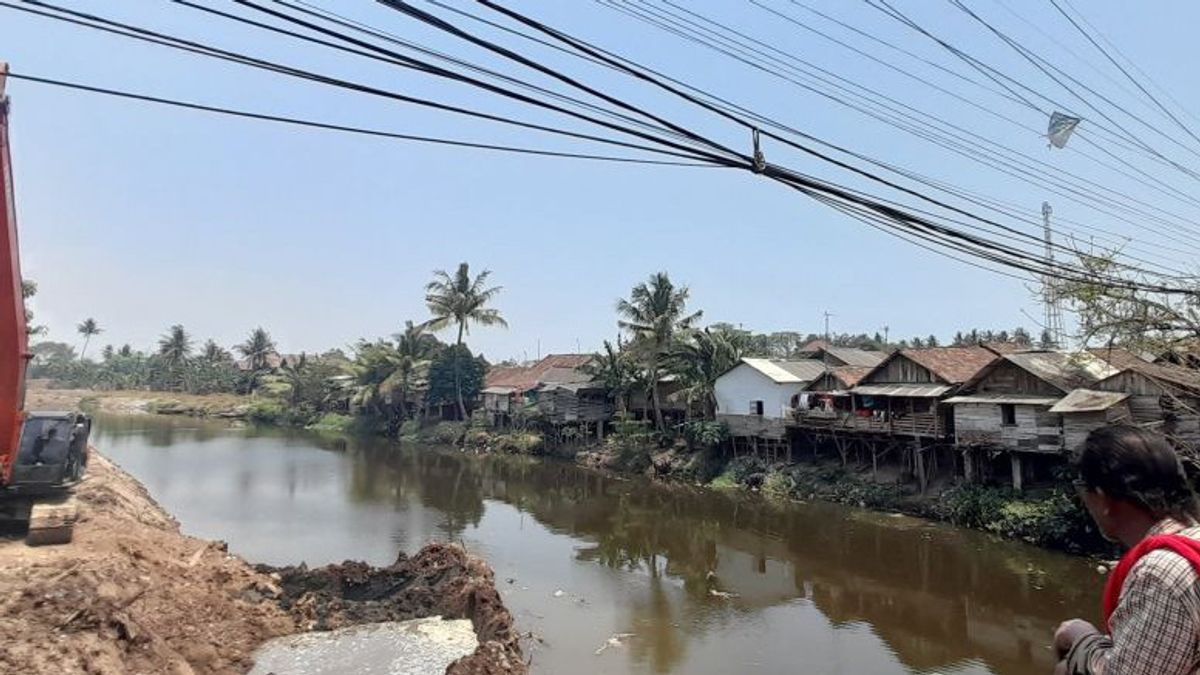 Warga Terdampak Normalisasi Sungai Cibanten Tak Dapat Kompensasi