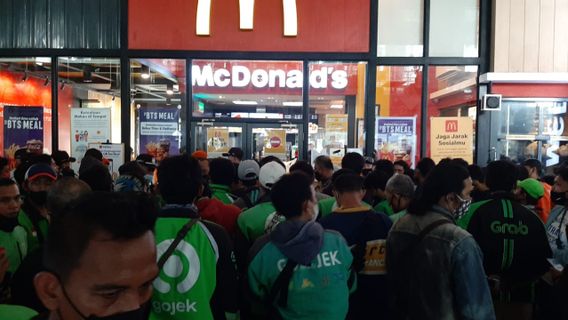 The Second Time McDonald's In Jakarta Makes Cases Of Crowds During A Pandemic