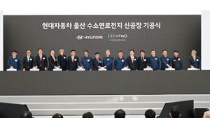 Hyundai Motor Mulai Bagun Fasilitas Produksi Sel Bahan Bakar Hidrogen di Ulsan