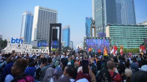 titre de marathon de classe mondiale, le gouvernement régional de DKI a conseillé aux résidents de Jakarta de vivre en bonne santé