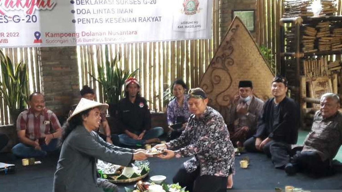  Gelar Doa Bersama Lintas Agama, Warga Borobudur Deklarasi Dukung Kesuksesan G20