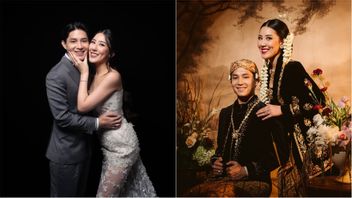 Padukan Budaya Lokal-Modern, Teuku Rassya dan Cleantha Islan Tampil Serasi di Pemotretan Prewedding Terbaru