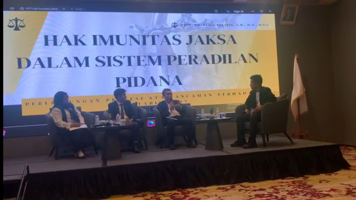 Pakar Hukum Pidana Kritisi Hak Imunitas Jaksa: Berpotensi Kebal Tindak Pidana
