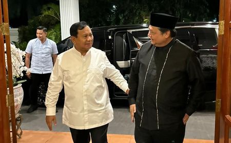 Bukan Sekedar Halal Bihalal, Prabowo Subianto Bertemu dengan Aburizal Bakrie dan Airlangga Hartarto