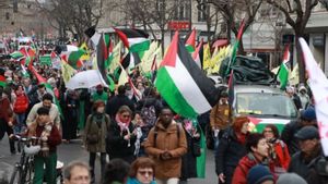  Unjuk Rasa di Sejumlah Negara Eropa Tuntut Gencatan Senjata di Gaza