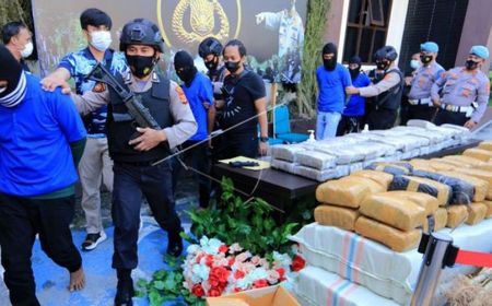 Sita 528,55 Kg Ganja Kering dari Tangan 4 Pelaku Ini, Polri: Mereka Miliki Ladang Ganja Sendiri