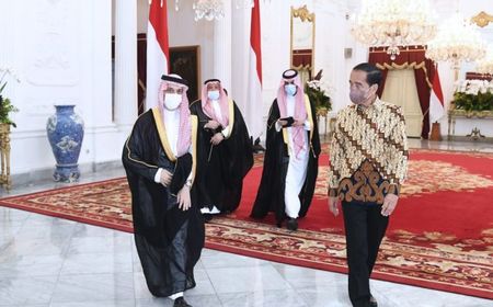 Presiden Jokowi Terima Kunjungan Menlu Arab Saudi Bahas Pelaksanaan Haji