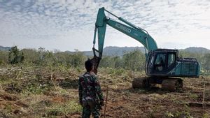 Korps Marinir Siapkan Lahan Hunian Sementara di Tapanuli Selatan
