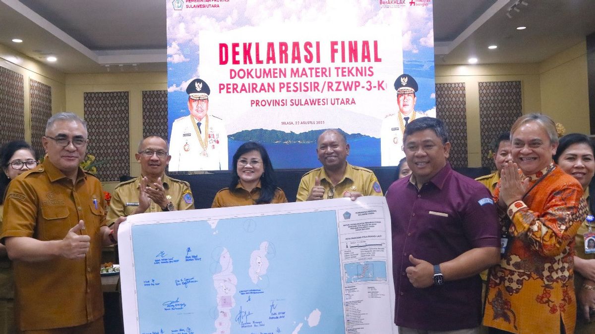 KKP Rampungkan Peraturan Penataan Ruang Laut Sulawesi Utara