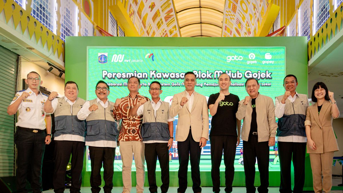 GoTo dan MRT Luncurkan Blok M Hub Gojek, Integrasi Transportasi dan Ekosistem Digital