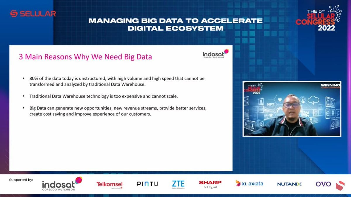 Indosat Gunakan <i>Big Data</i> untuk Menghasilkan Peluang Baru yang Hemat Biaya