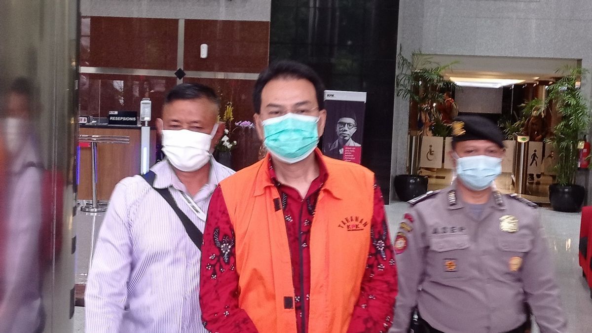 Azis Syamsuddin Fera Face Au Premier Procès Pour Corruption Dans Le Centre De Lampung