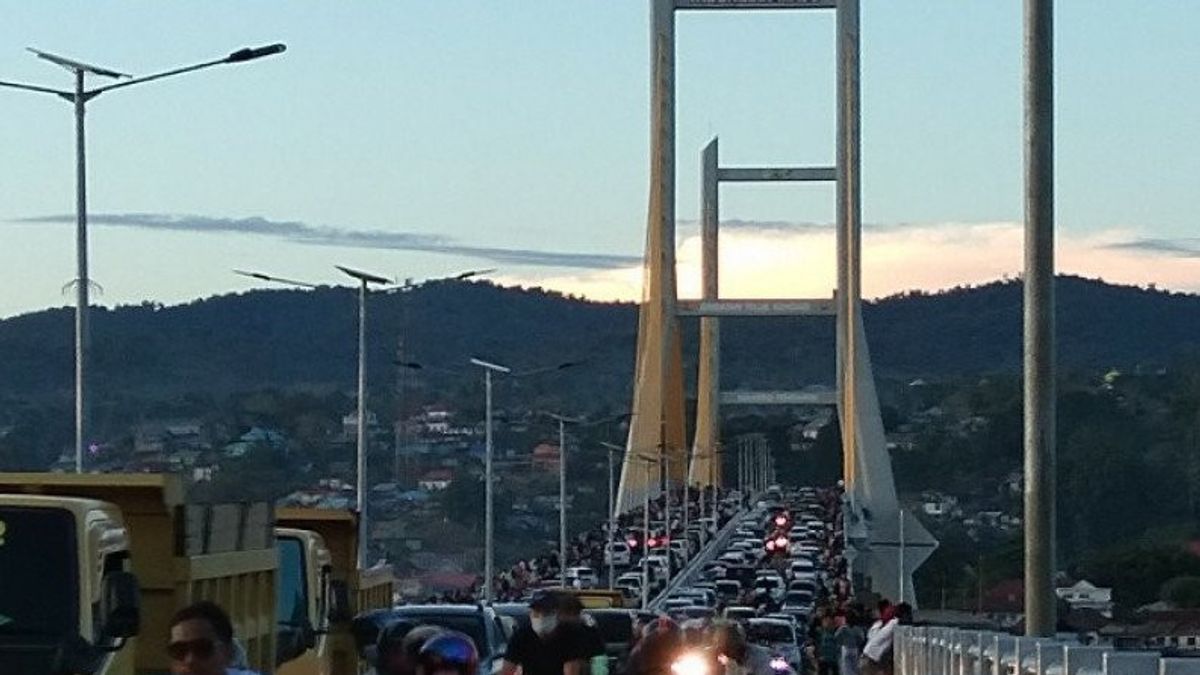 Prevent Crowding, Kendari Bay Bridge Closed New Years Eve