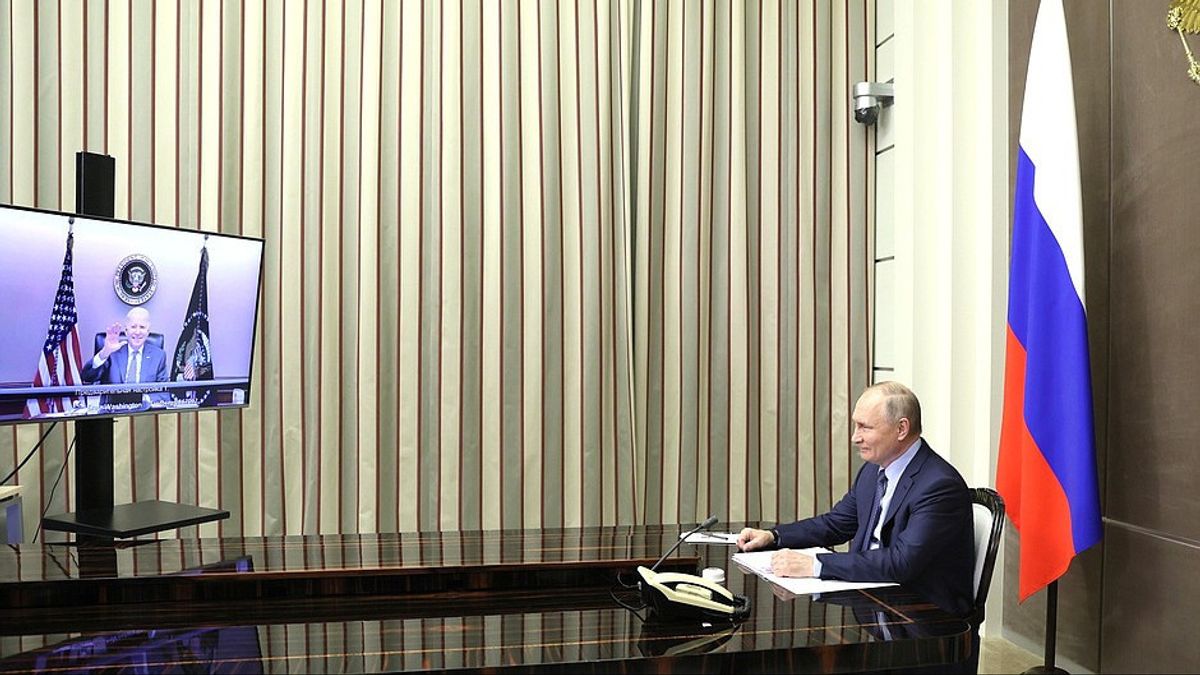 乌克兰边境局势收紧，普京总统和拜登总统即将进行电话交谈