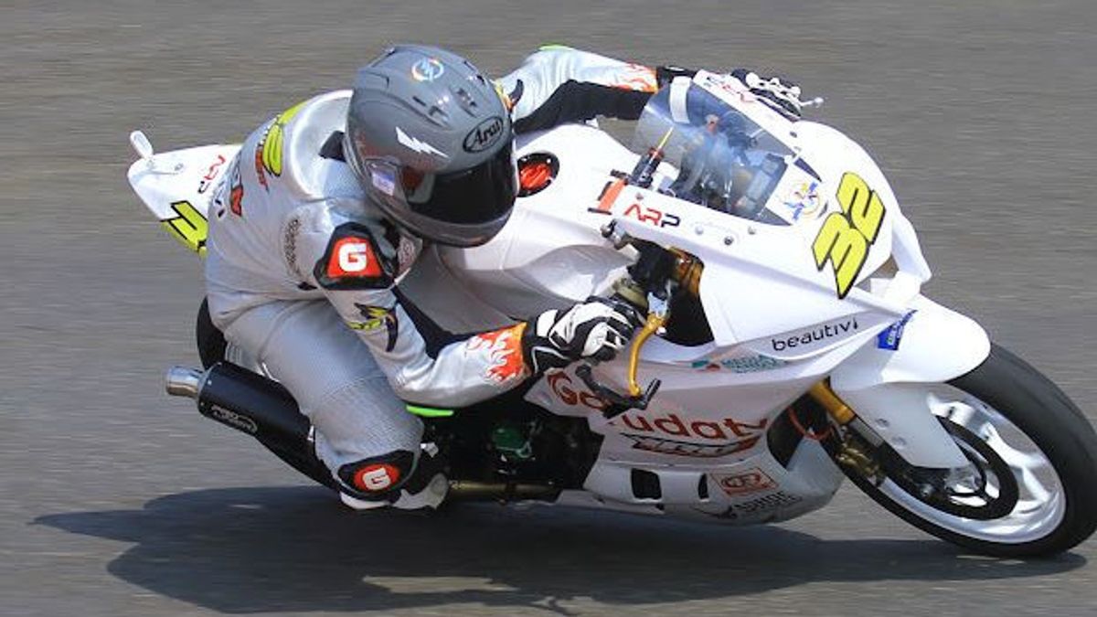 Riding Pudium During The Third Series Yamaha Sunday Race Debut, Pandujet: I Dream Of Becoming A MotoGP Racer