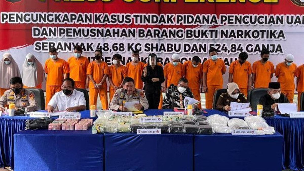 Medan Residents Who Become Drug Dealers In Riau Arrested By Police
