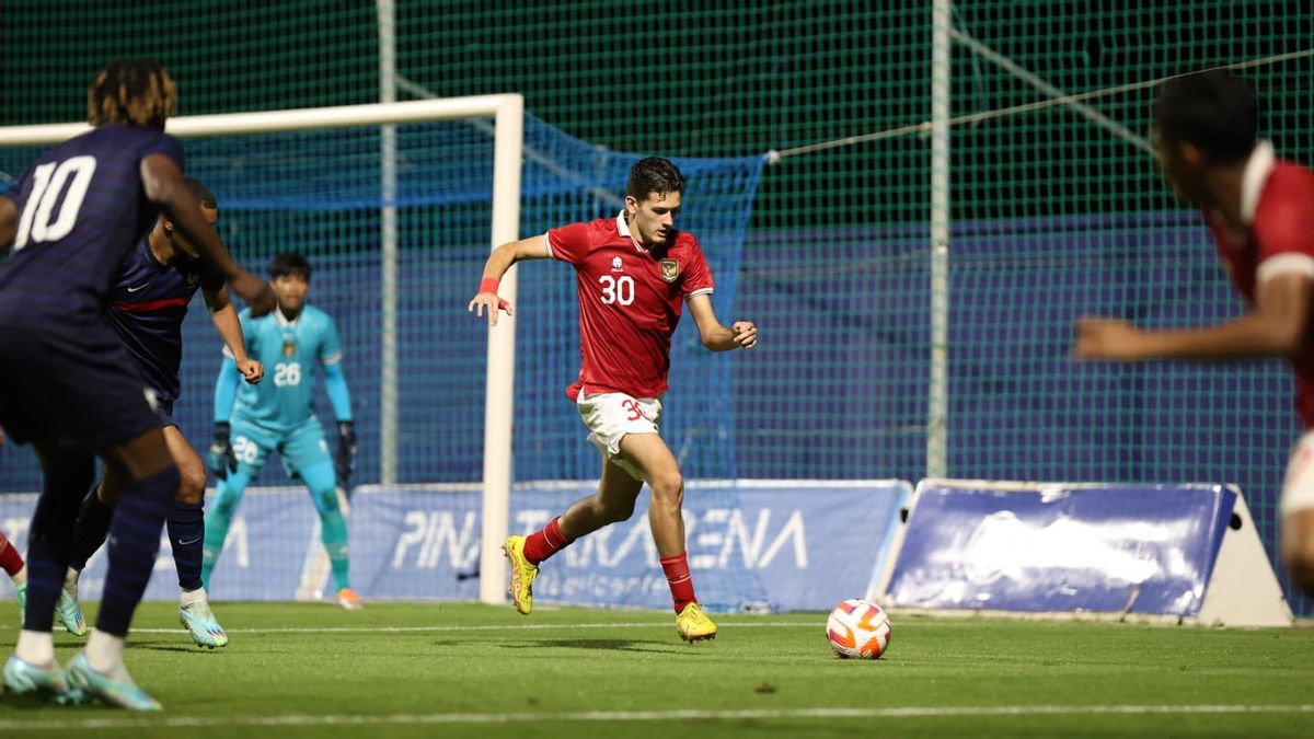 Lack of Indonesian U-20 National Team in the eyes of Justin Hubner after losing 0-6 to France
