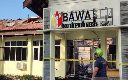 Kerugian Imbas Kebakaran di Kantor Bawaslu Palangka Raya Capai Rp1,2 Miliar