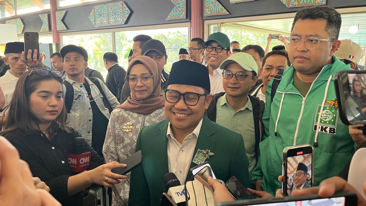 Pasrah non élu devient à nouveau le président du PKB, Cak Imin: Le travail est lourd