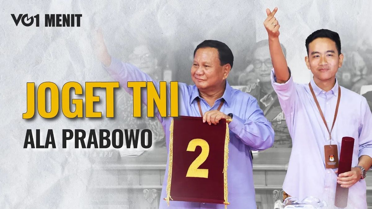 VIDEO: Funny And Entertaining Actions From Prabowo Subianto During Draw Number Urut