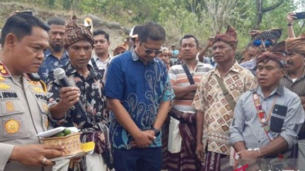 Kapolres Kupang jadi Penengah Konflik Pembangunan Bendungan Tefmo Manikin yang Berlangsung Hampir 3 Tahun