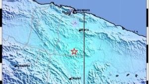 BMKG: Gempa Menengah Magnitude 5,3 Guncang Barat Daya Keerom, Papua