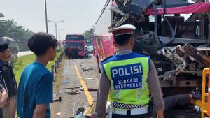 Rombongan Bus Peziarah Makam di Banten Alami Kecelakaan, 1 Orang Tewas