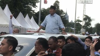 Usai Kampanye Akbar yang Dihadiri 600 Ribu Orang di GBK, Prabowo Minta Maaf Bikin Macet di Mana-Mana 