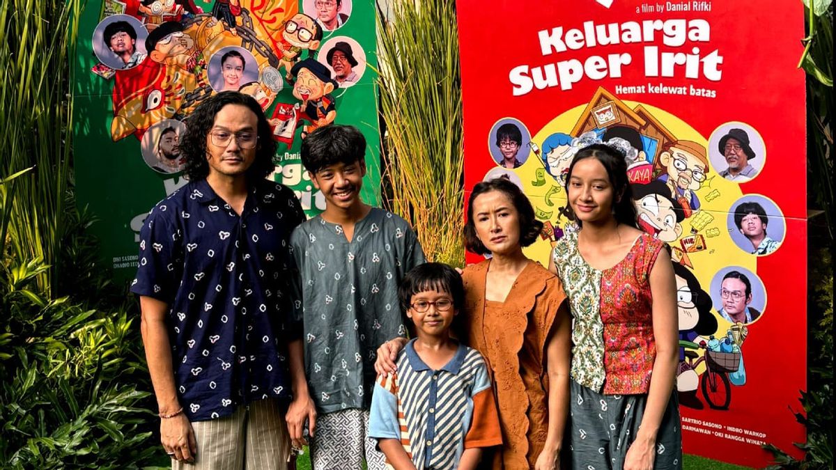 Dwi Sasono Senang tapi Widi Mulia Justru Kuatir Saat Anak Ikut Membintangi Film Keluarga Super Irit