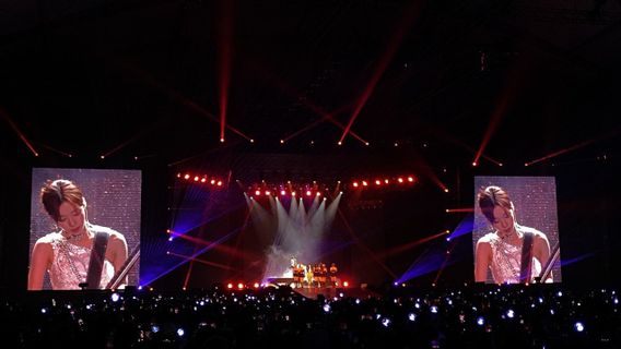 Aespa Perdana Bawakan <i>Spicy</i> di Konser SYNK: Hyper Line Jakarta