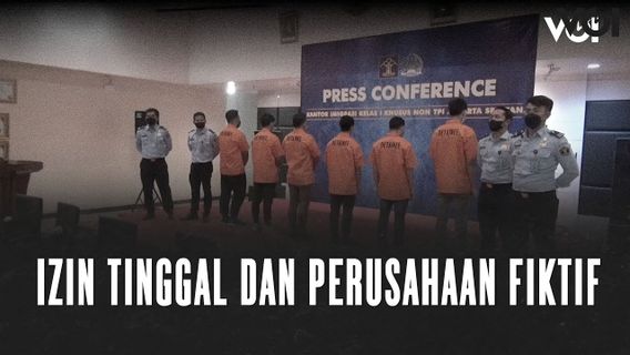 VIDEO: Palsukan Data, Enam WNA Asal Nepal Diamankan Imigrasi