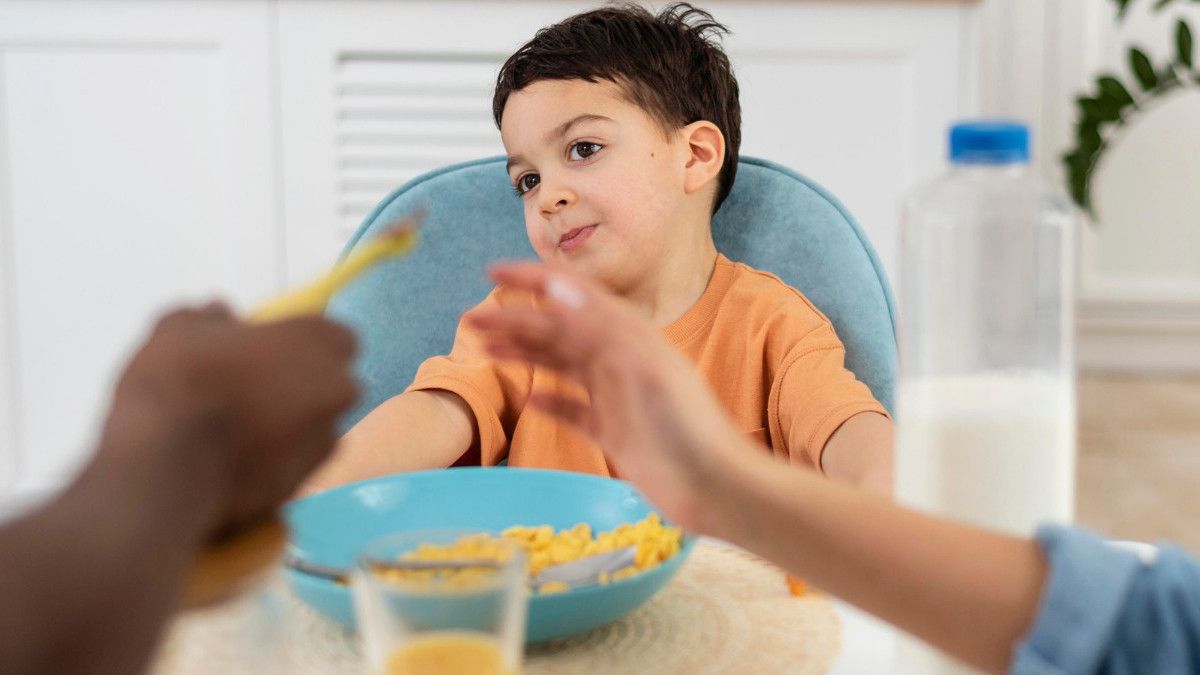 D'après les recherches, les habitudes d'enfants qui choisissent de la nourriture sont génètement réduites