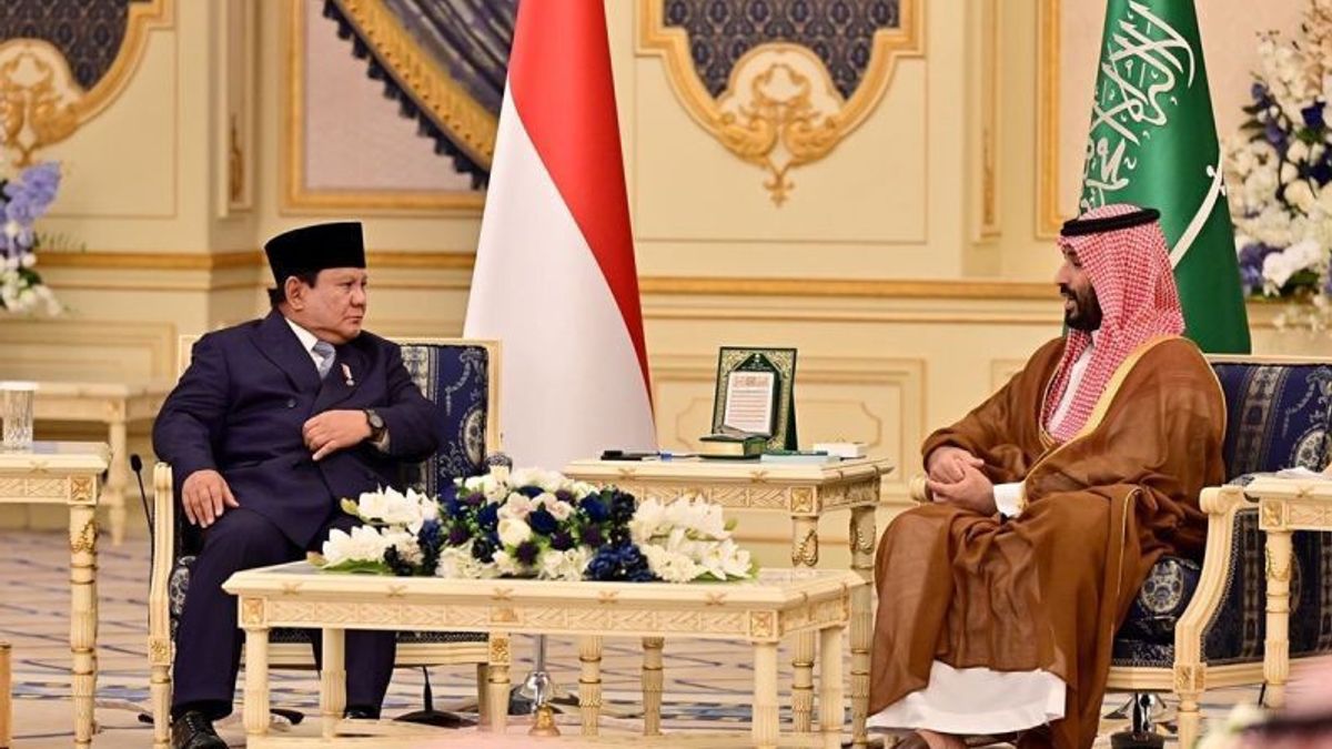 Prabowo-Putra Mahkota Saudi Bahas Eskalasi di Timur Tengah