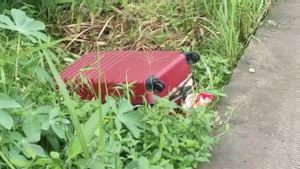 Koper Merah Berisi Potongan Tubuh Manusia Ditemukan di Pinggir Jalan Tenjo
