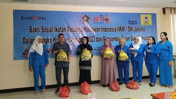 Aksi Berbagi IKWI DKI Jakarta dan IIPG Jelang Ramadan dan HPN 2023
