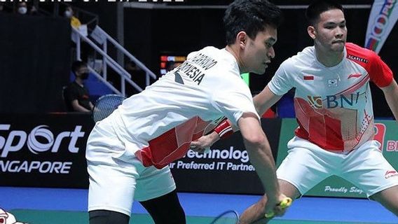 Singkirkan The Daddies， Leo/Daniel Ke Final Singapore Open 2022