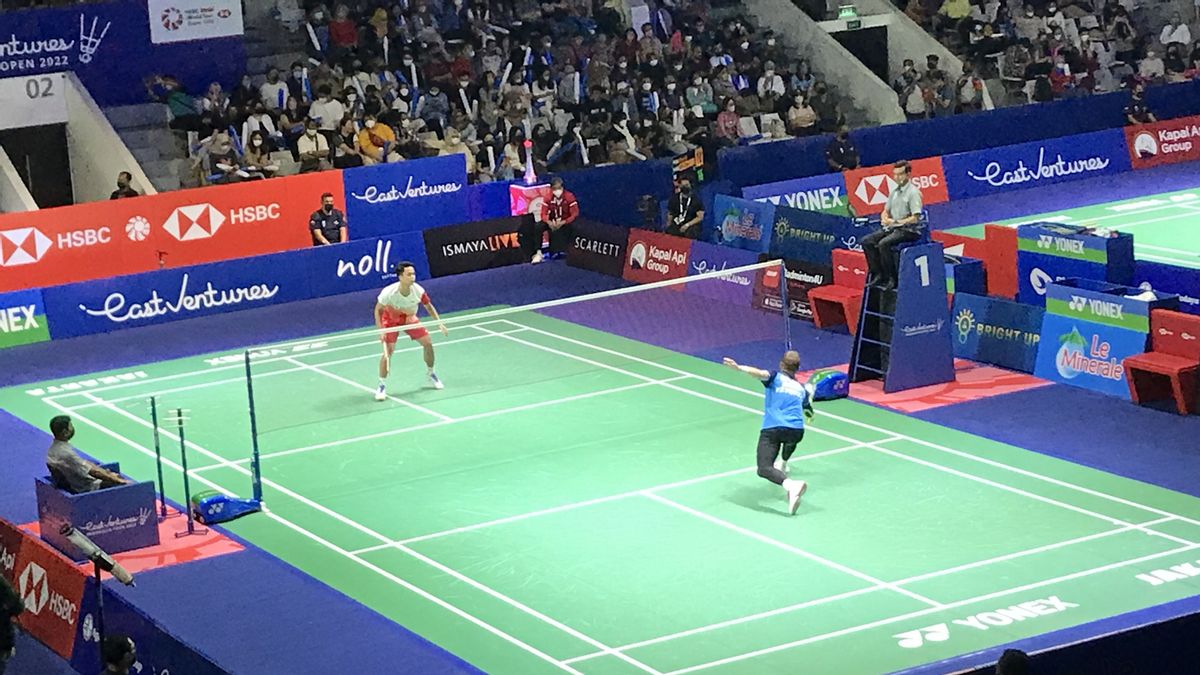 He Was Seen Chatting In Front Of The Net, Ginting Said That Vittinghus Asked To Be Taught Indonesian