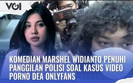 VIDEO: Kasus Dea OnlyFans, Komedian Marshel Widianto Penuhi Panggilan Polisi