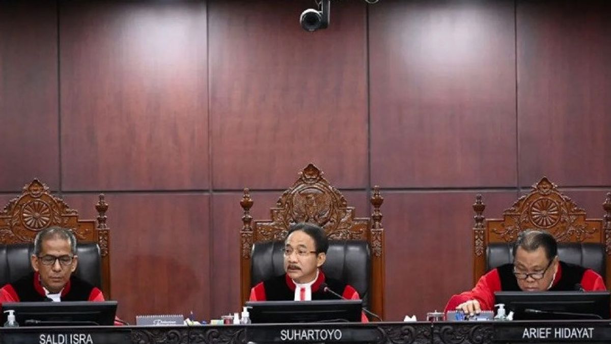 印尼Pacsa MK Tolac All dispute诉讼2024年总统大选