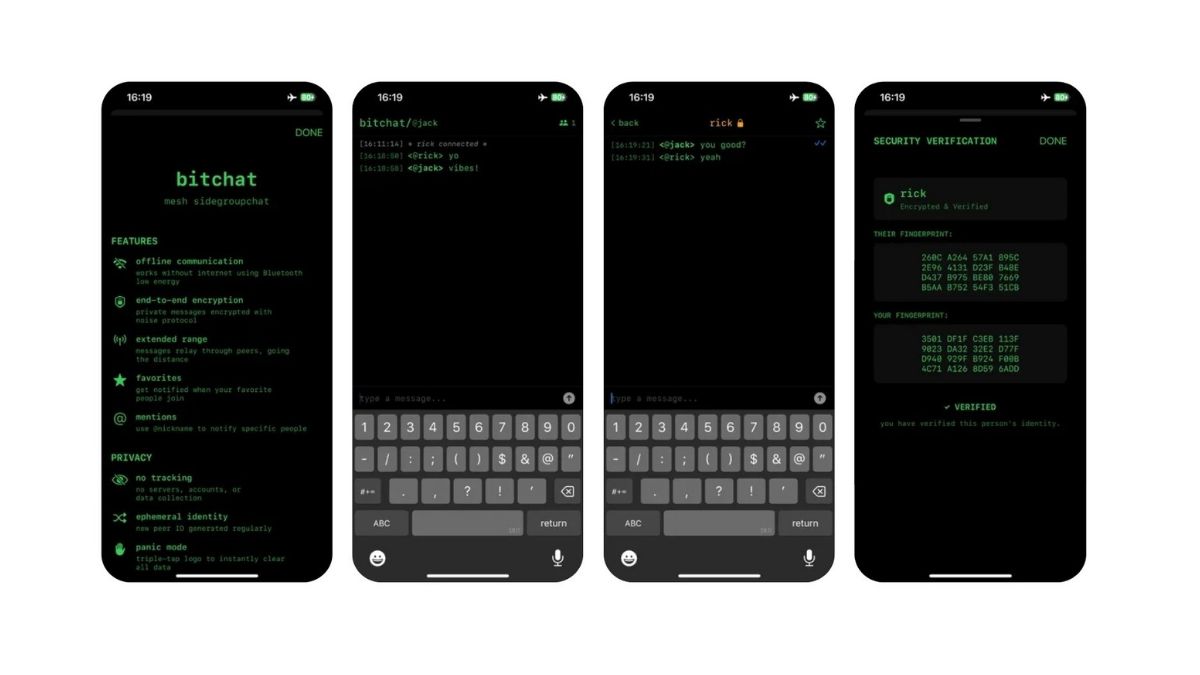 Aplikasi BitChat Buatan Pendiri Twitter Kini Tersedia di App Store