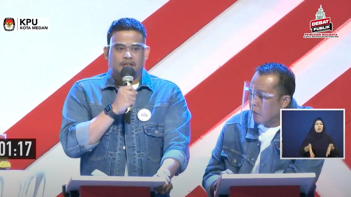 Medan Pilkada Débat: « C’est Medan, Mec » Est Vu Négativement, Bobby Dit à Cause Des Inondations, La Drogue, La Corruption