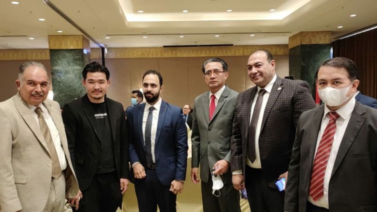 Celebrating 75 Years Of Diplomatic Relations Between Indonesia And Egypt, The Indonesian Embassy In Cairo Holds A Business Forum