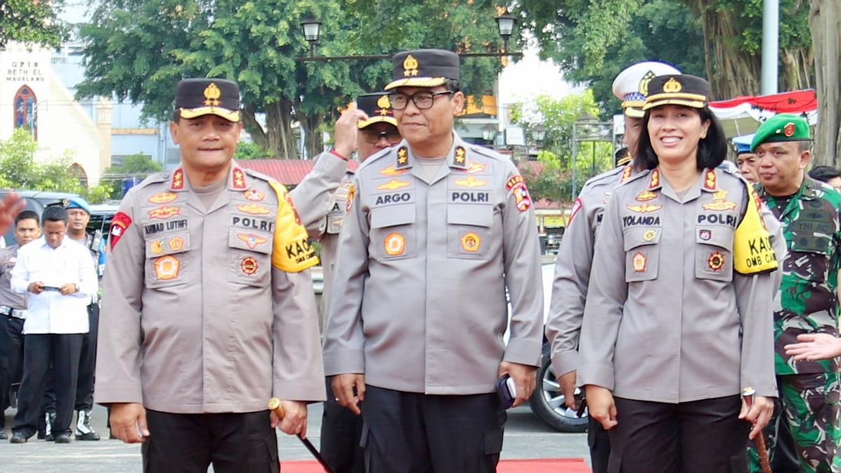 Bonne chance, la police de Magelang de la ville a un nouveau bâtiment, un travail pour servir la communauté est très émouvant