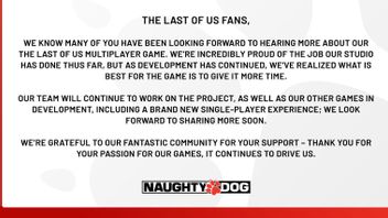 Naughty Dog Masih Butuh Waktu untuk Pengembangan Gim Multiplayer The Last of Us