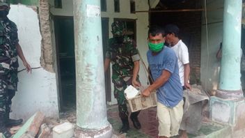 Maisons Endommagées à Pandeglang En Raison D’un Tremblement De Terre Augmentation à 1 909 Unités