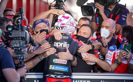 Redam Jorge Martin, Aleix Espargaro Sabet Kemenangan Perdana MotoGP di Argentina