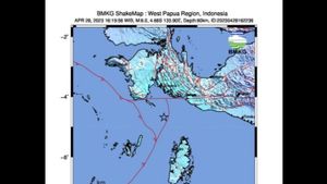Gempa Papua Barat Magnitudo 6,0
