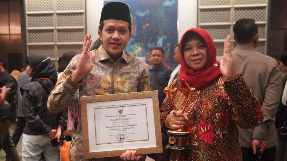 Trenggalek Raih Award for Children's Reasonable Regency in the Nindya kategori, Central Java Three times Won at the Provincial Level