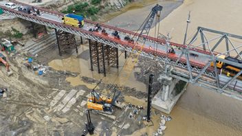 洪水による損傷、クルエンティンケウム橋アチェは2026年7月に機能的であると予測されています